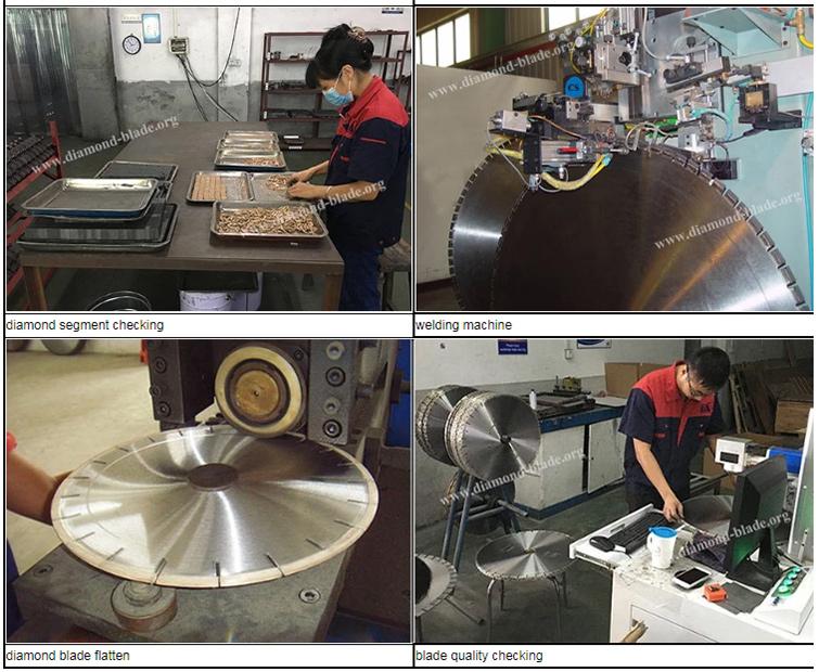 diamond cutting blade production