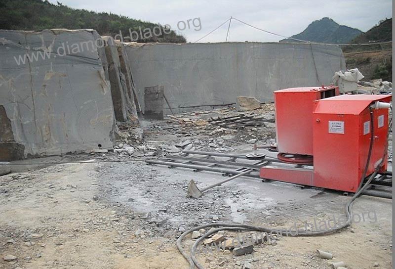 sinter diamond wire saw for quarry