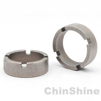 Crown diamond core bit segment