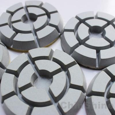 Concrete diamond polishing pads