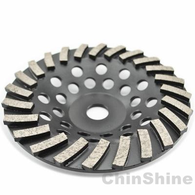 7 turbo diamond grinding cup wheel