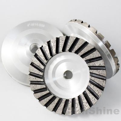 Aluminium diamond grinding cup wheel