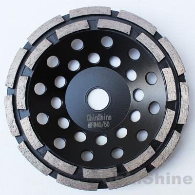 7 double row diamond grinding cup wheel