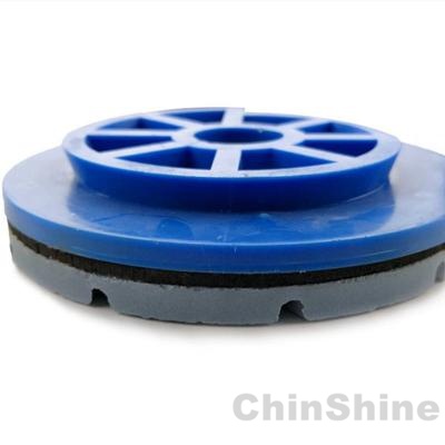 Edge diamond polishing pads for stone