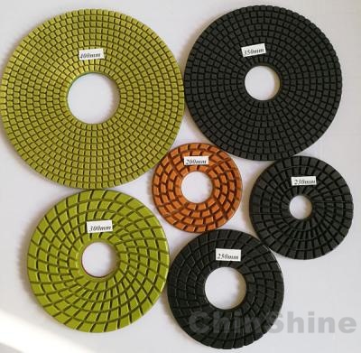 14 inch, 16 diamond polishing pads for concrete