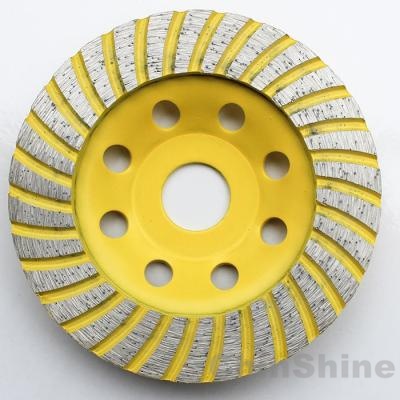 diamond turbo concrete grinding cup wheel