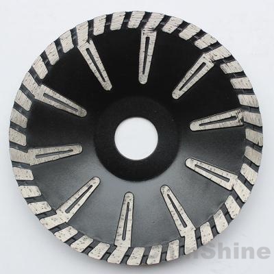 concave CONVEX diamond blade