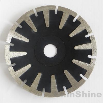 concave CONVEX diamond blade