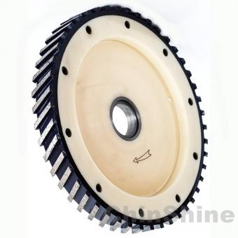 Diamond milling wheel for grinding marble granite