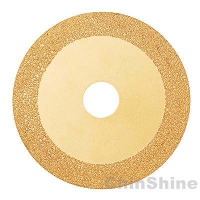 vacuum brazed diamond cutting disc for sintered stone dekton hard ceramic