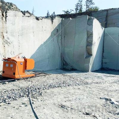 Diamond wire saw for granite quarry