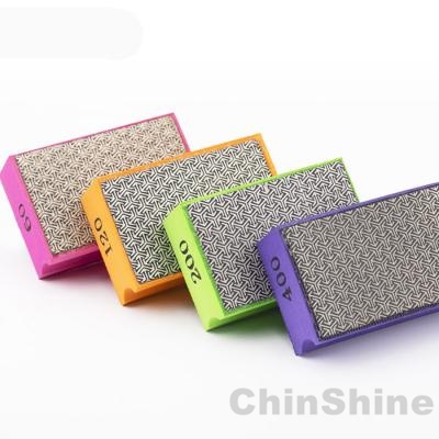 diamond hand polishing pads for ceramic stone marble