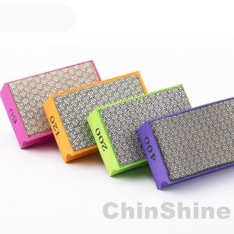 diamond hand polishing pads for ceramic stone marble