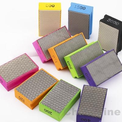 diamond hand polishing pads for ceramic stone marble