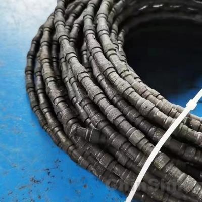 vacuum brazed electroplated diamond wire saw rope