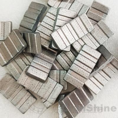 dry core drill bit segment，diamond core drill bit segment