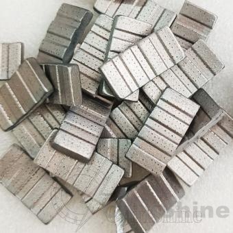 dry core drill bit segment，diamond core drill bit segment